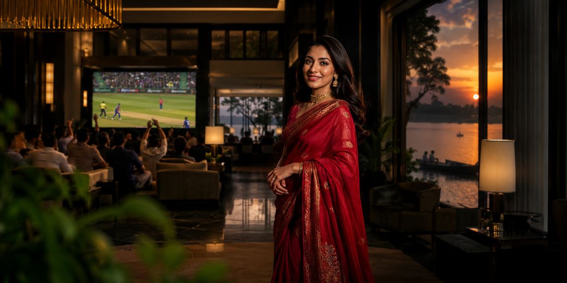 খুলনায় টস প্রেডিকশন শাড়িতে